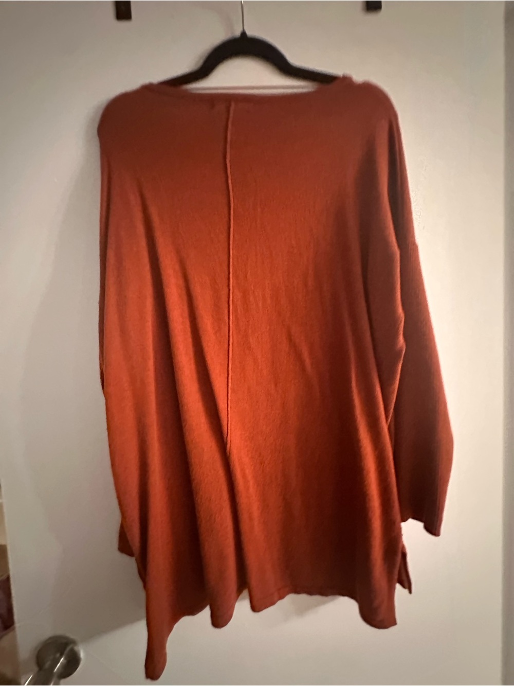Style & Co. Rust Orange Knit Pullover View 2